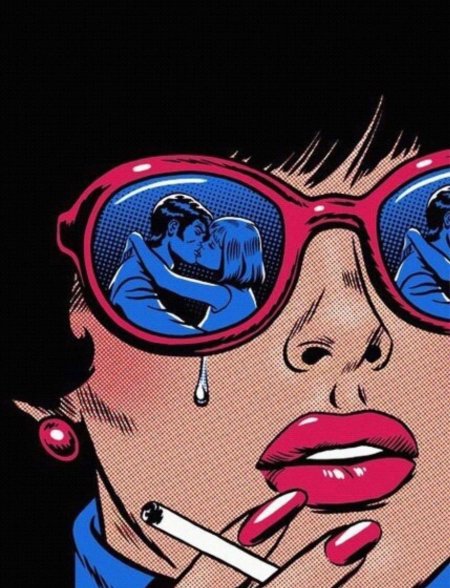 Поп арт комикс