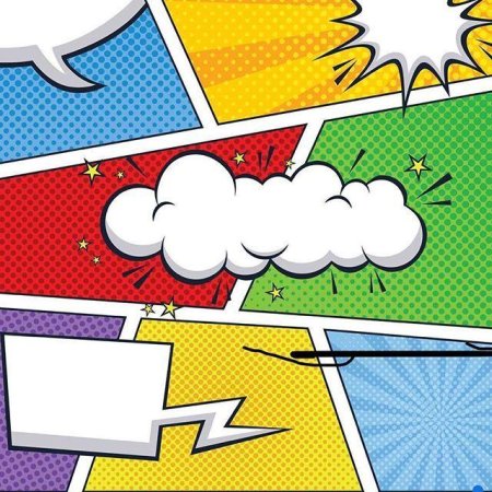 Баннер в стиле комикса