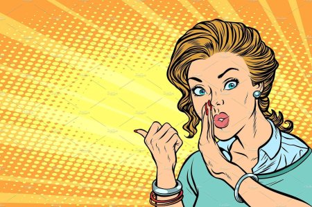 Поп арт девушка