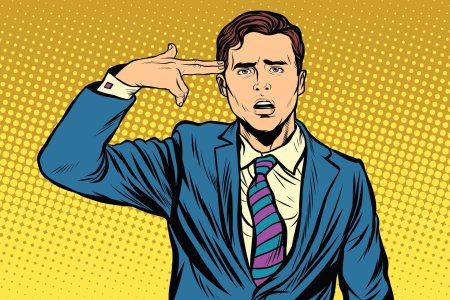 Поп арт мужчина