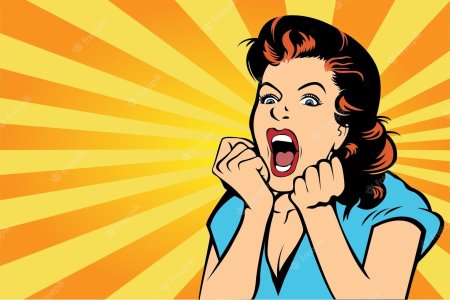 Девушки в стиле поп арт