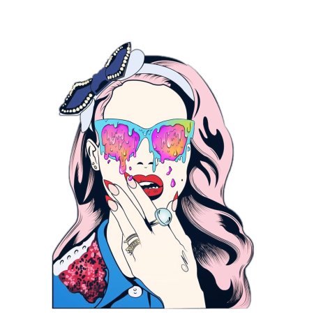 Лана дель рей поп арт