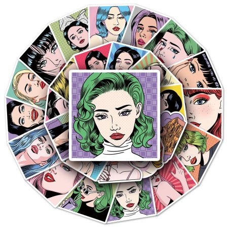 Наклейки стикера