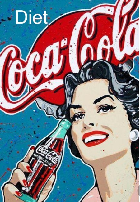 Пепси в стиле поп арт