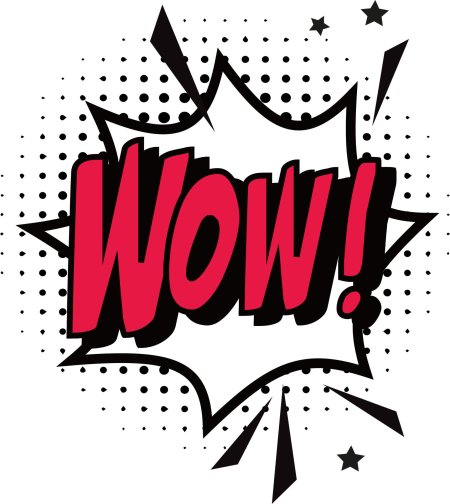 Поп арт надписи