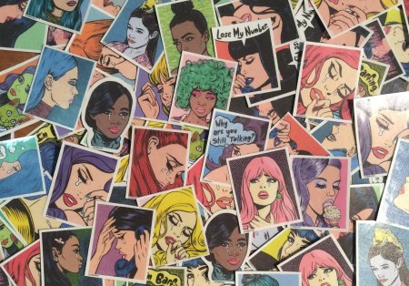 Наклейки из комиксов