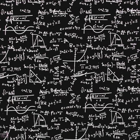 Формулы на прозрачном фоне