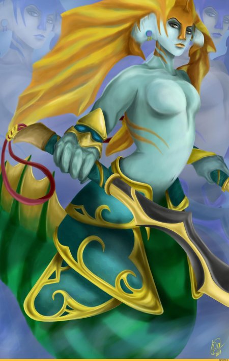 Дота naga siren