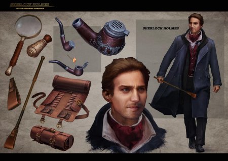 Sherlock holmes chapter one концепт арты