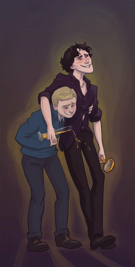 Доктор ватсон и шерлок холмс шип