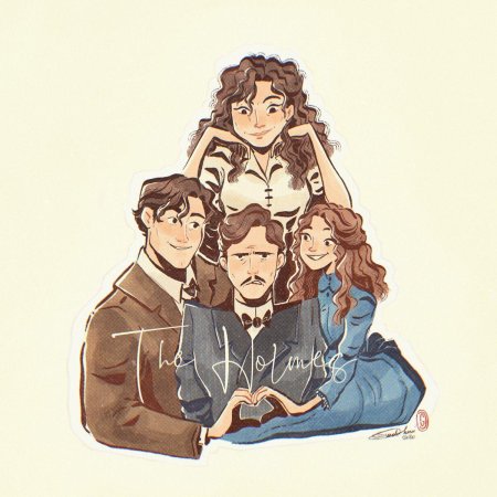 Энола холмс арт