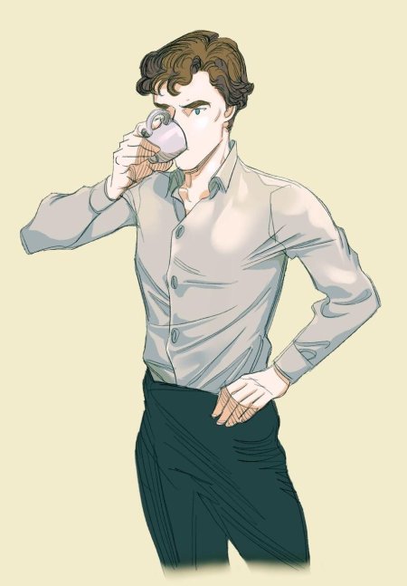 Шерлок холмс рисунок