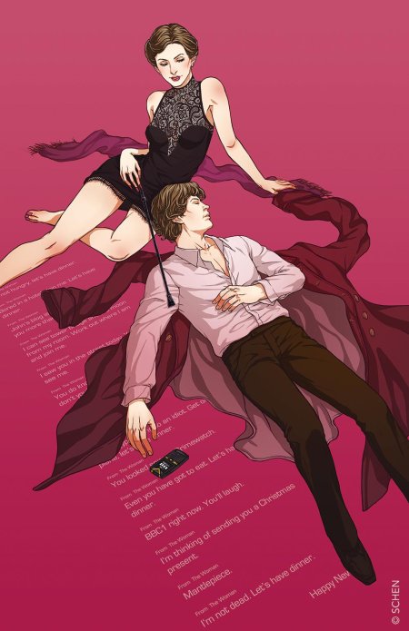 Шерлок и ирен адлер