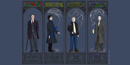 Шерлок холмс арт