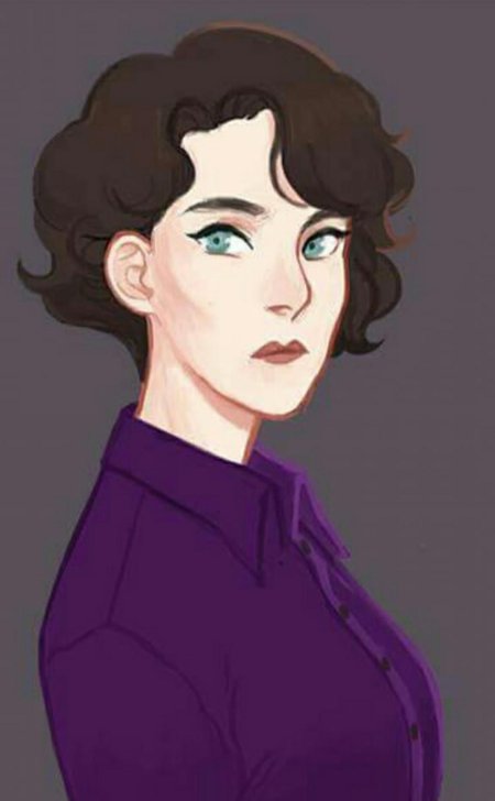 Шерлок фем арт