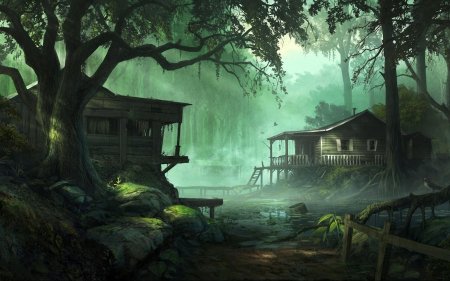 Заброшенная деревня дарк фэнтези