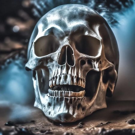 Череп скелет