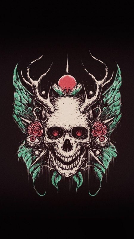 Череп минимализм