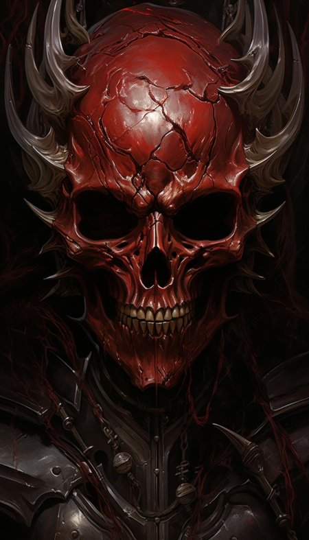 Череп демона