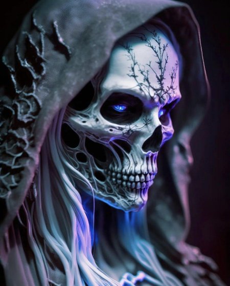 Череп страшный