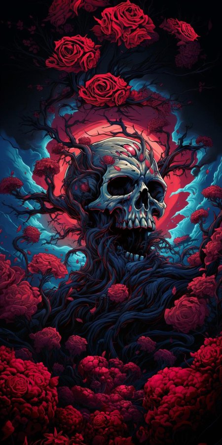 Череп скелет