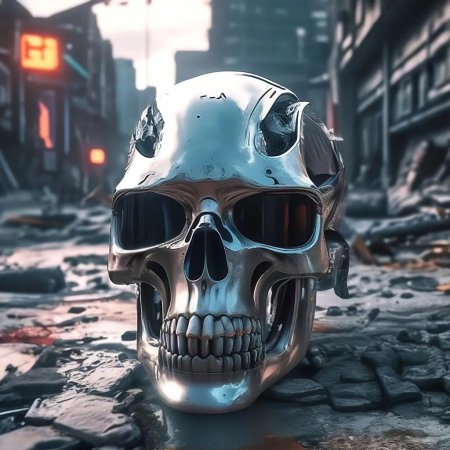 Череп красивый