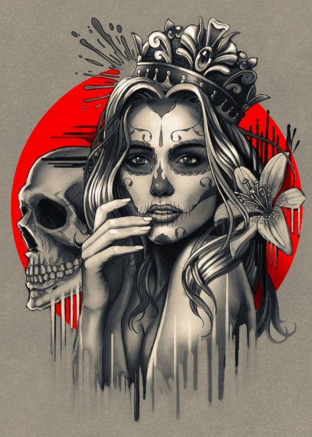 Чикано санта муэрте