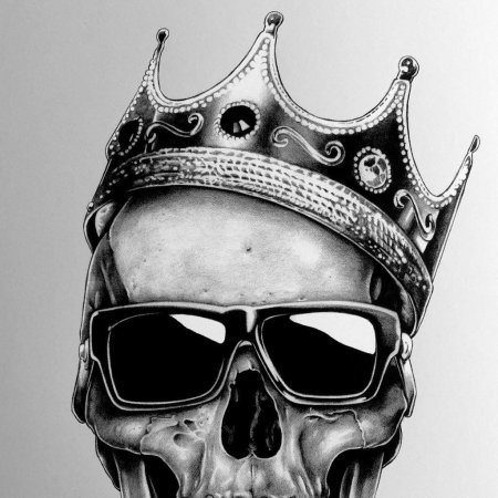 Череп с короной