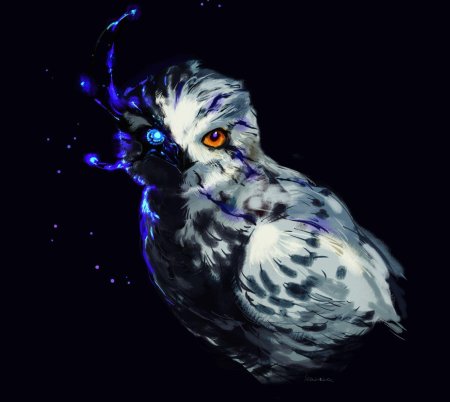 Снежная сова арк арт