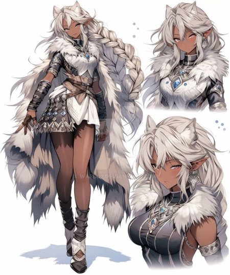 Воительница аниме