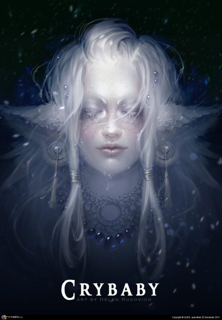 Эльфийка альбинос