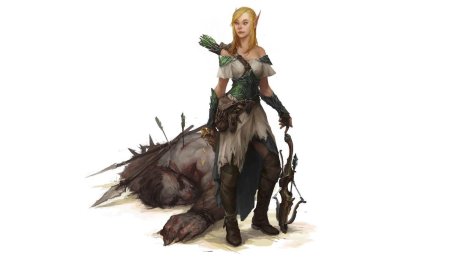 Silverfall эльфийка