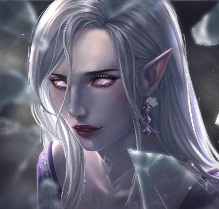 Серая эльфийка