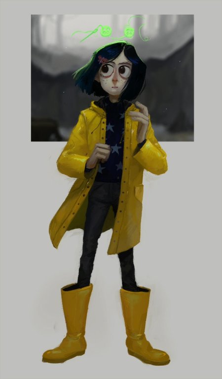 Коралина в стране кошмаров рисунки