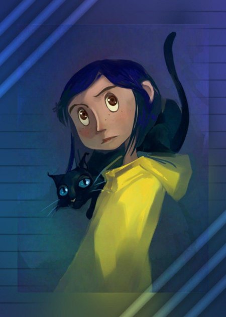 Коралина в стране кошмаров кот