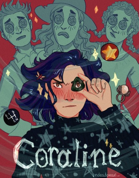 Нил гейман коралайн