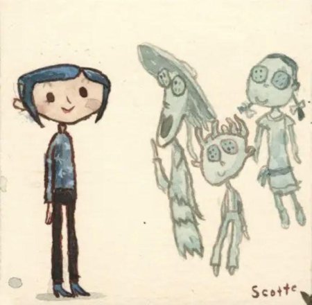 Тим бёртон коралина