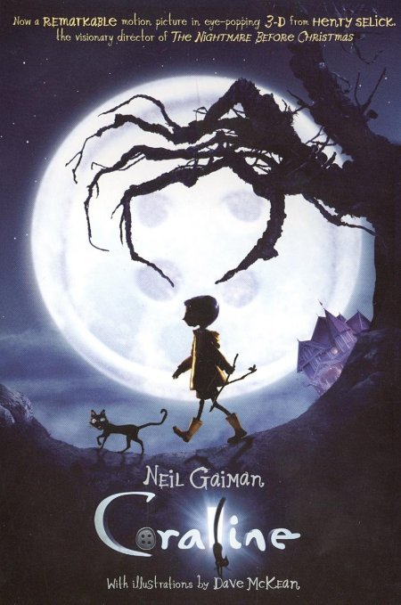 Коралина в стране кошмаров обложка