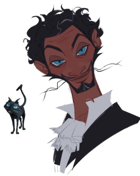 Кот из коралина в стране кошмаров