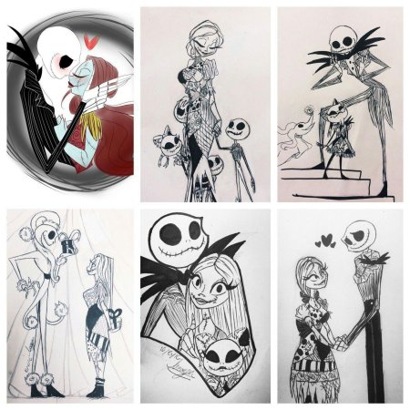 Кошмар перед рождеством джек и салли