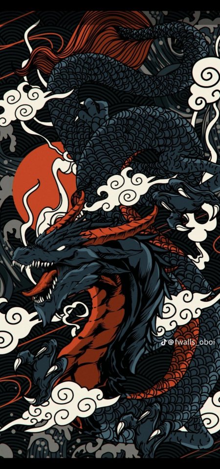 Япония дракон