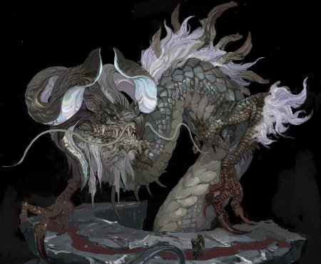 Китайский водяной дракон дилун