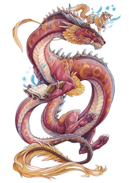 Китайские драконы рисунки