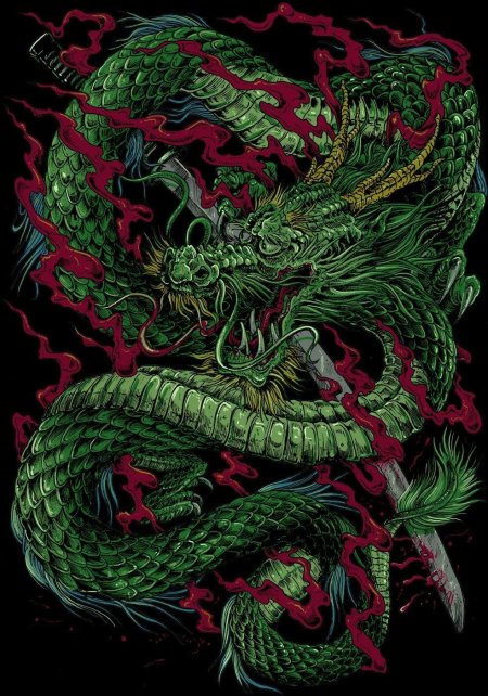 Цин-лун - зеленый дракон