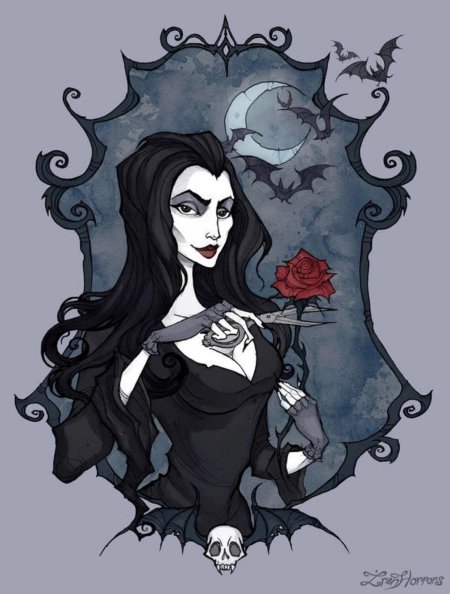 Мартиша аддамс арт