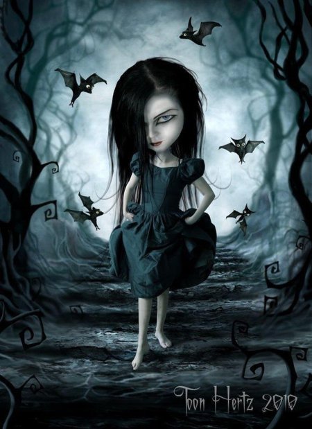 Мрачный мир toon hertz