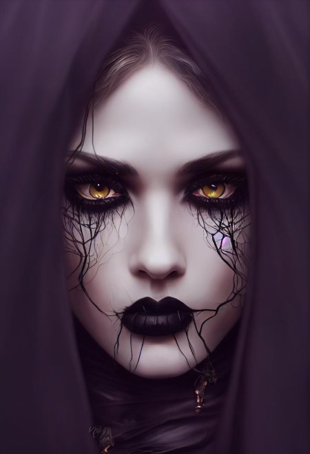 Макияж готический