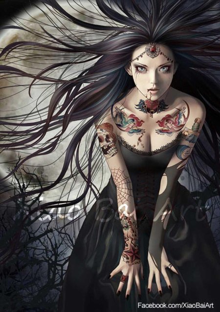 Zhang xiao bai ведьма