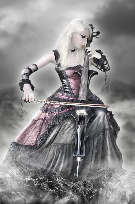 Готические девушки фэнтези