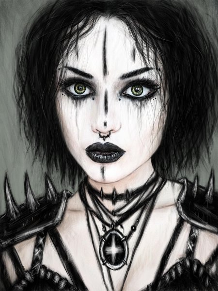 Готические рисунки